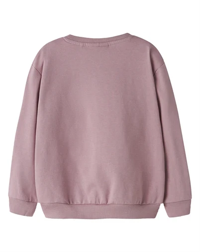 Name it - NMFAnsa Stitch Sweatshirt - Lilas